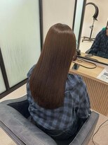 ボワ(boire)&nbsp;透明感ブラウン×うる艶ストレート