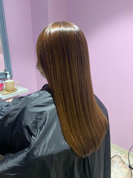 ロアゾブルーミュージアム(L'oiseau Bleu museum) 髪質改善ロング