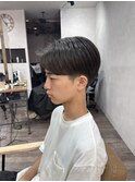 骨格矯正爽やかメンズショートカット/刈り上げ/マイクロバブル