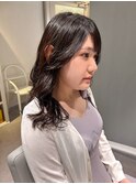 コテ巻きパーマ/ミディアムパーマ/巻き髪パーマ