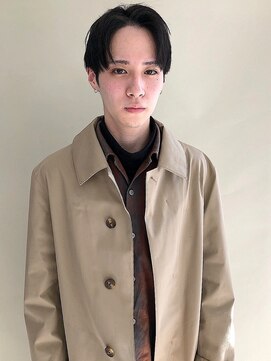 ヨハク メンズ 大阪梅田中崎町(yohaku メンズ) <19>メンズカット×センターパート♪学割・ニュアンスパーマも◎