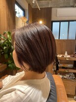 エンドロール(end roll)&nbsp;ショートボブ/白髪染め