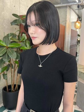 ノエ(noe) ミディアムヘア/デザインカラー/フェイスフレーミング/栄h192