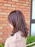 ★平日限定/2回目ご来店の方はこちら★カット+カラー￥11,687～