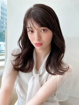 アフロート エル 錦糸町(AFLOAT L)&nbsp;暗髪×髪質改善で憧れのツヤ髪に♪ワンカールセミロング