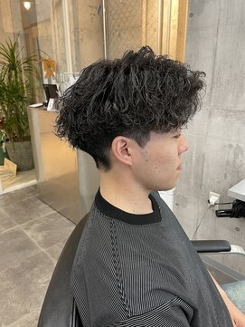 クリアバイフォレスト 流山おおたかの森(Clear by Forest.) 刈り上げマッシュ×ツイストスパイラルパーマ