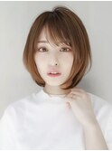 【GEEKS渋谷】冬カラー/ココアブラウン/ウルフボブ/ボブレイヤー