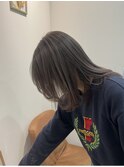 グレージュカラー/伸ばしかけヘア/小顔ヘア/髪質改善/宇都宮