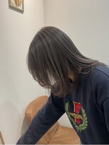 ジジ 宇都宮(Gigi)&nbsp;グレージュカラー/伸ばしかけヘア/小顔ヘア/髪質改善/宇都宮