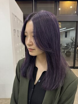 ノートエートル 西金沢(Nought etre) ラベンダーカラー10代20代30代ブリーチカラー