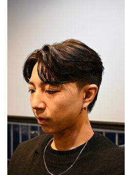 新宿/ガイルヘア/センターパート/新宿メンズヘア/新宿理容室