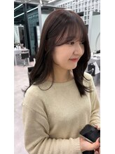 ミッシュバイアーバン(misch by urban.)&nbsp;前髪/顔まわりカット/黒髪スタイル【堀 春菜】