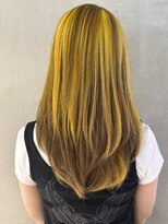 オルン(ORGN.)&nbsp;【ベージュ×イエロー】セクションカラー♪♪