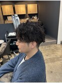 刈り上げセンターパート/波巻きツイストスパイラル/船橋