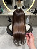イメチェンヘアスタイル/ブリーチ縮毛矯正/縮毛矯正/髪質改善
