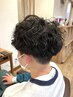 【石川指名】【メンズ限定】メンズカット+メンズパーマ+CTトリートメント