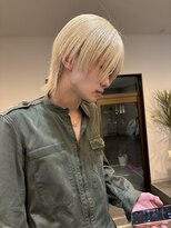 ノイ 水戸店(NEU)&nbsp;52. メンズ/ブリーチ/ダブルカラー/韓国/ダウンバング