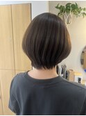 赤み消しアッシュカラー/ショートボブ