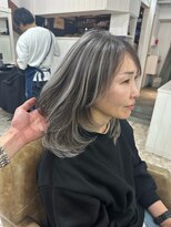 ワールドオーダー 天王寺店(WORLD ORDER)&nbsp;白髪ぼかしハイライト 584