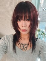 シラフ(SHIRAF)&nbsp;赤みダークカラーのウルフレイヤー