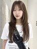 【ナナカ指名】似合わせカット+透明感ブリーチ無しダブルカラー