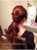 Olive＊綺麗めポニーテール