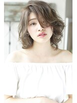 ヘアーアンドメイク シーク 吉祥寺(HAIR&MAKE SeeK)&nbsp;かきあげうざバング×透明案グレージュ☆