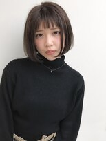 ラルジュ(large)&nbsp;【large】前髪パッツン/ラベンダーグレージュ