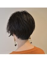 ククー ヘアーアンドメイクアップ(COU COU)&nbsp;センターパートボブ×柔らかパーマ