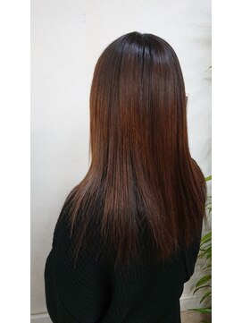 美容室アゾック ロングストレート