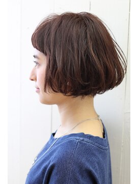 コリーナ(collina) 【collina代官山】kiriharaワイドバングふんわりワンカールボブC