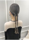 ねじねじロングアレンジ