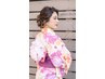電話予約のみ！！【花火大会】浴衣着付け＋ヘアーセット￥6500