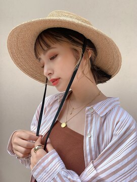 ジーナ 銀座中央通り(Zina) 【原澤】今っぽ美人＊デザインカラー＊