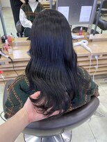 ゼスト 吉祥寺店(ZEST)&nbsp;【韓国ヘア】学割U24×イメチェンブルーブラック　吉祥寺青木桜