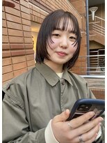 ゴウトゥデイ 名古屋店(GO TODAY)&nbsp;顔周りレイヤー○顔周りカット　ボブ