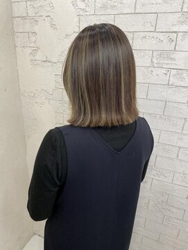 プライズ 錦糸町北口店(prize) くびれヘア20代30代40代白髪ぼかしハイライトカラーモテ髪錦糸町