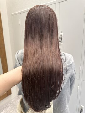 トッカ 仙台東口店(tocca) ロング×ピンクブラウン