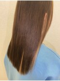 ブリーチ毛髪質改善ストレート