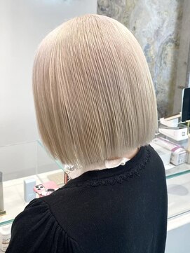 ソル ジングウマエ(SOL JINGUMAE) ミルクティーベージュダブルカラーケアブリーチインナーカラー