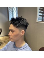 レイ 万博記念公園店(Ray)&nbsp;フェードスタイル/ダウンパーマ/メンズショート