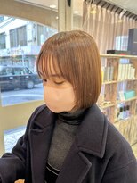 ジーテ 渋谷(gite) 丸みぱつっとボブ「渋谷/髪質改善/髪質改善TR」