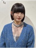 【ZEST中野/武田智海】ダークグレージュ×ワイドバンク