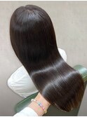 20代30代グレージュ髪質改善カラー韓国ヘア透明感