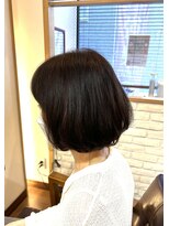ヘアー グリーン(hair green) ふんわりエレガントボブ40代50代60代