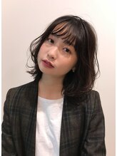 アクト(ACT) ミディアムレイヤー/レイヤーカット/毛先だけパーマ