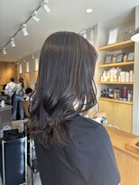 トリート 浦安店(TREAT)&nbsp;ミディアムレイヤー×ダークグレージュ