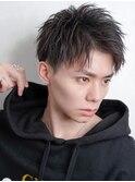 爽やかツーブロック【ナチュラルハーフアップショート】