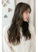 オリーブグレージュミストバング大人ハイライトZ北浦和20代30代