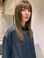 アオイ(aoi.)&nbsp;薬院【aoi.】顔まわりレイヤーオリーブベージュ